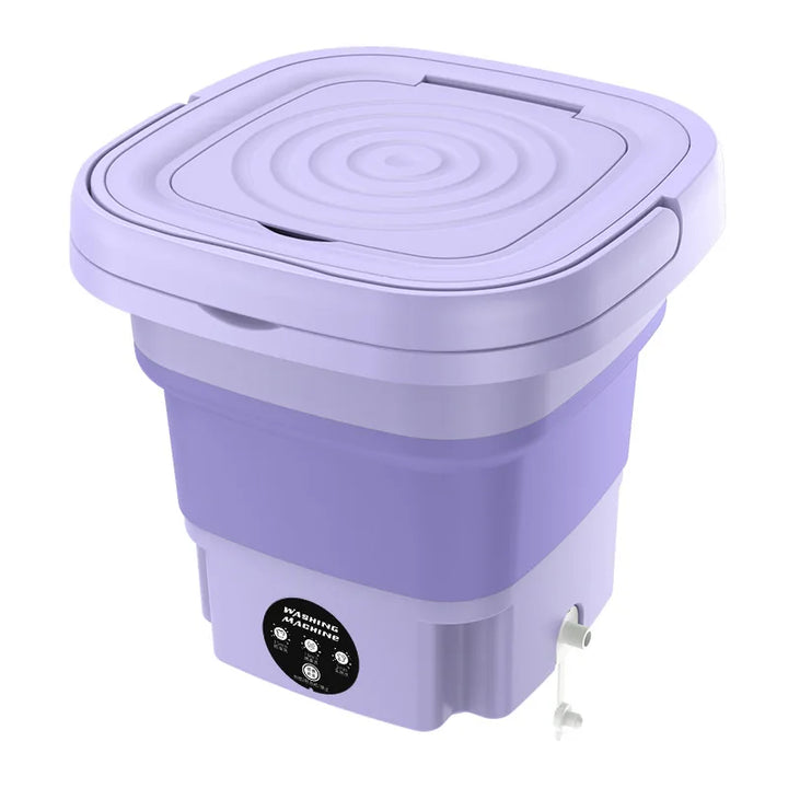 CALORA_ Hadro Max | Vouwbare Draagbare Mini Wasmachine voor Kleding, Sokken en Ondergoed