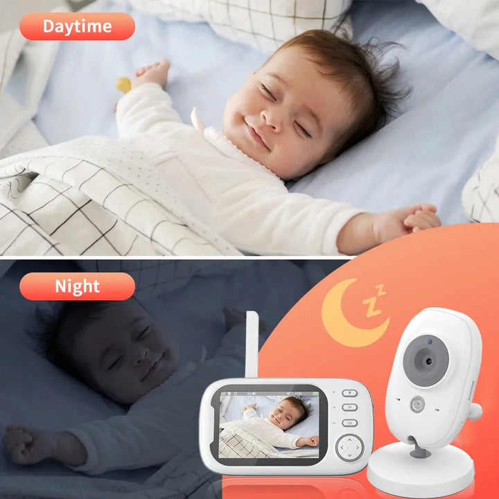 Monimo | Draadloze Babyfoon met LCD Scherm - Temperatuurmonitoring