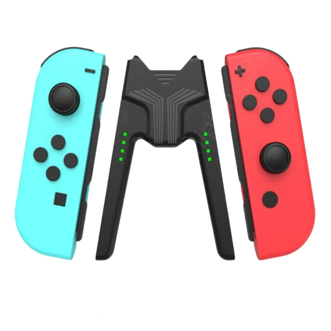 CALORA_ Oplaad Station Dock Grip met Type-C en LED licht voor Nintendo Switch