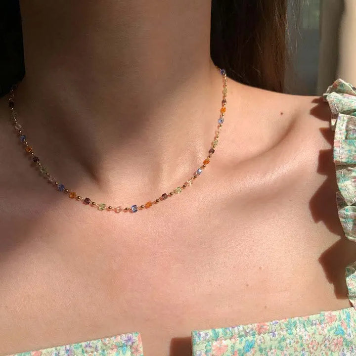 Mérial | Elegante Natuur Edel Steen Ketting