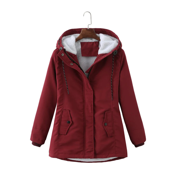 Lyla | Winterparka dames warme katoenen jas