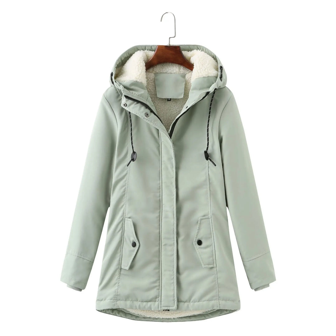 Lyla | Winterparka dames warme katoenen jas