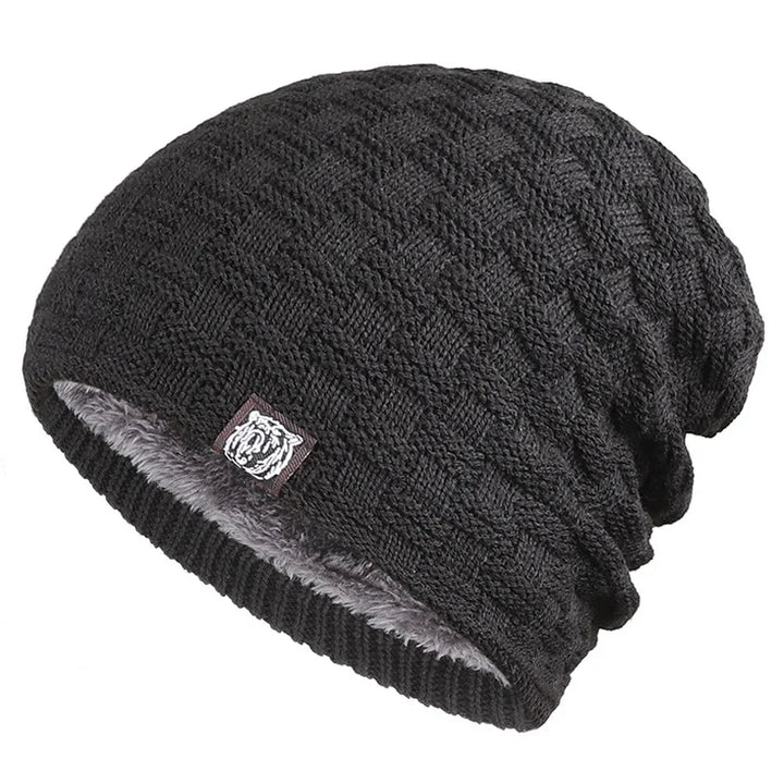 Warme gebreide Beanie Fiets Muts