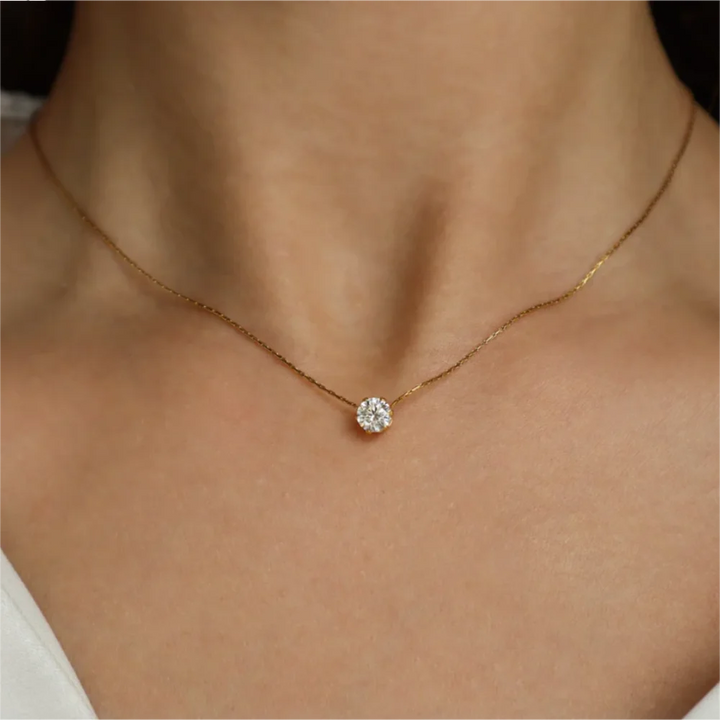 Delise | Glamour Chique Minimalistische Ketting