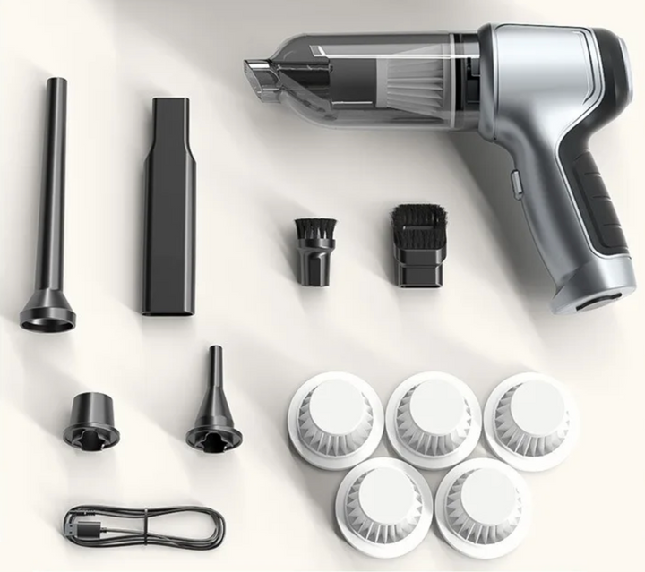 CALORA_ Draadloze Auto-Stofzuiger voor Eenvoudige en Grondige Reiniging