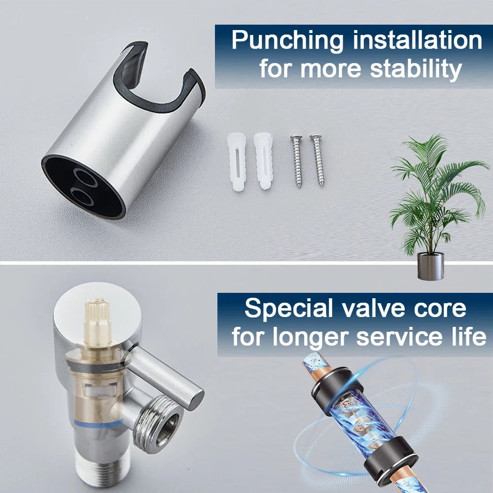 CALORA_ Lavivo | Toilet Bidet Sprayer - Hygiënische Reinigingsborstel