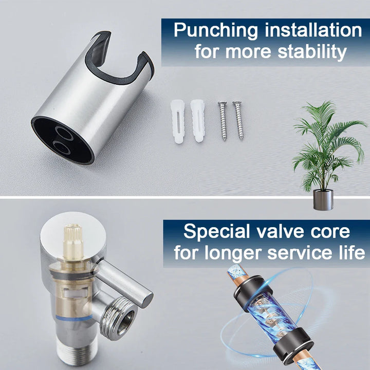 CALORA_ Lavivo | Toilet Bidet Sprayer - Hygiënische Reinigingsborstel