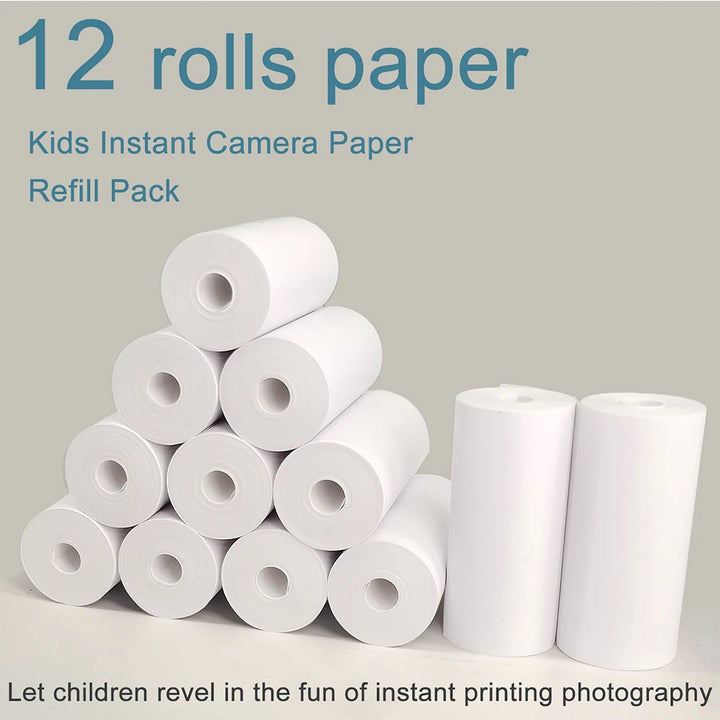 CALORA_ PixiPlay | Instant Print Fotocamera voor Kinderen met 32GB Kaart