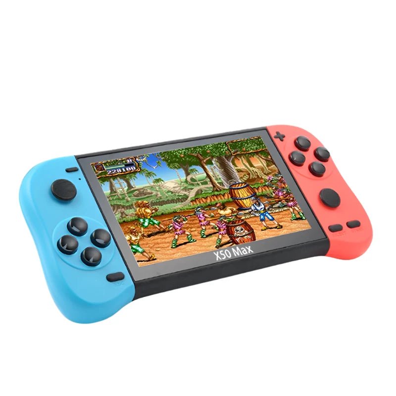 CALORA_ X50 MAX | Handheld Game Console voor PS1 Retro Games - 64GB - 15000 Games
