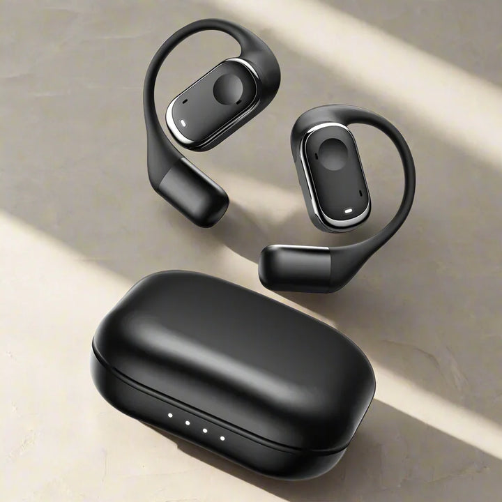 CALORA_ Voltify - Open-Ear Bluetooth 5.3 Oordopjes met Pure Bas en Comfort