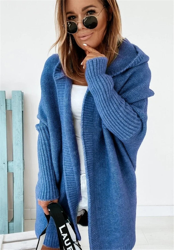 Trendy Gebreide Cardigan Vest