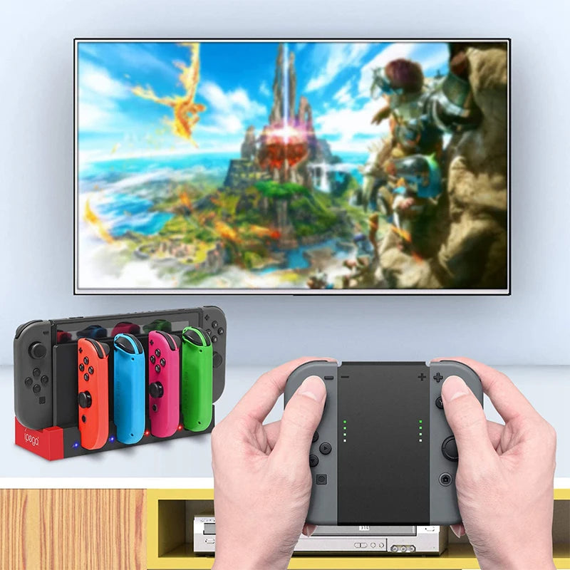 CALORA_ JoyCon Oplaadstation | Nintendo Switch Controller Oplaad Hub