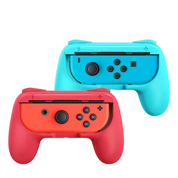 CALORA_ 2 x Comfortabele Grips handvatten voor JoyCon Nintendo Switch