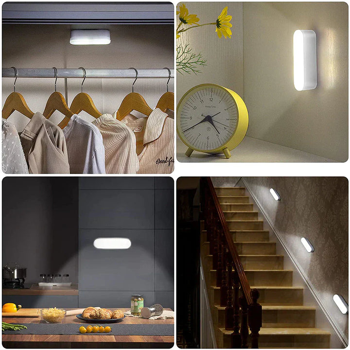 CALORA_ Artelune | Mini USB Oplaadbare Bewegingssensor Wandlamp