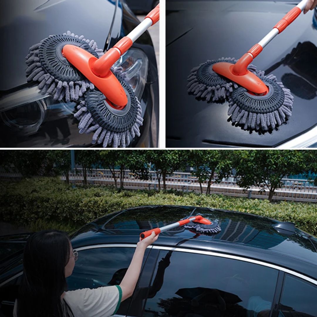 CALORA_ Carlux | Uittrekbare Telescopische Auto Wasborstel Set