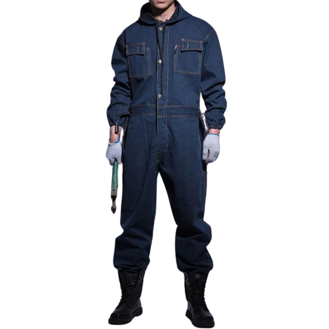 CALORA_ ProtecGear | Spijkerwerkoveralls - Dikke Werkoveralls