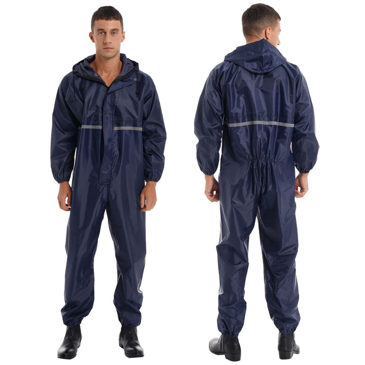 CALORA_ ProtecGear | Veiligheidsoverall met Capuchon - Waterdicht en Reflecterend