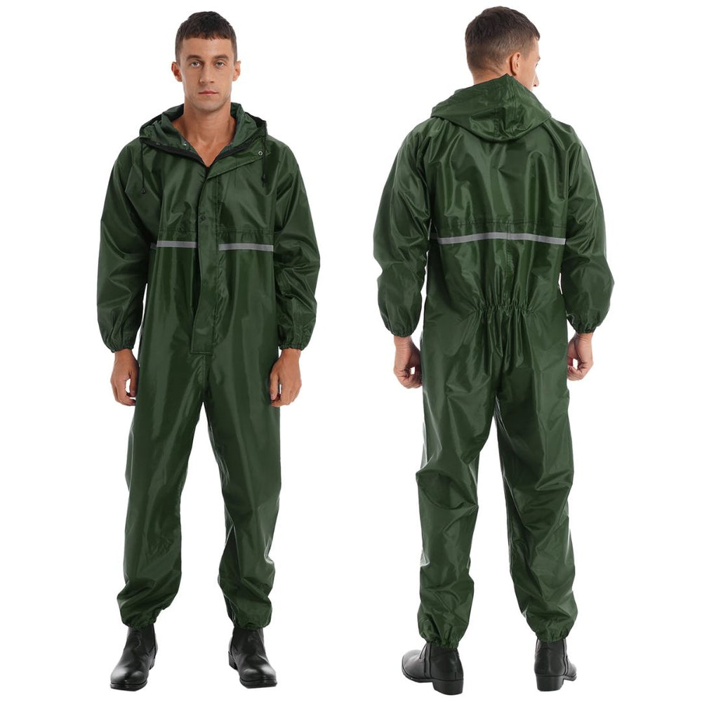 CALORA_ ProtecGear | Veiligheidsoverall met Capuchon - Waterdicht en Reflecterend