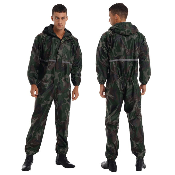 CALORA_ ProtecGear | Veiligheidsoverall met Capuchon - Waterdicht en Reflecterend