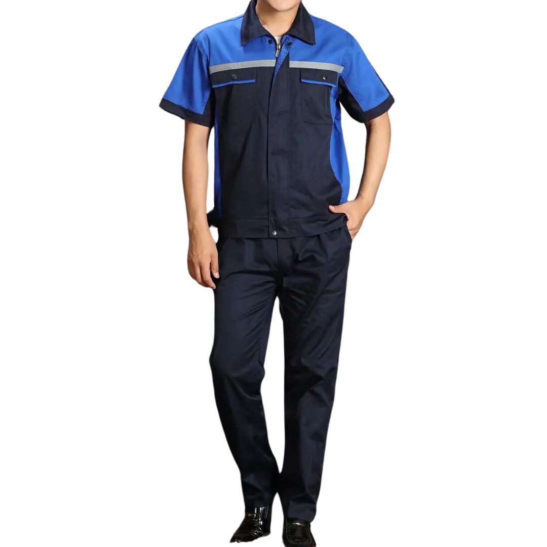 CALORA_ ProtecGear | Werkplaatsveiligheidsoveralls - Reflecterend en Slijtvast