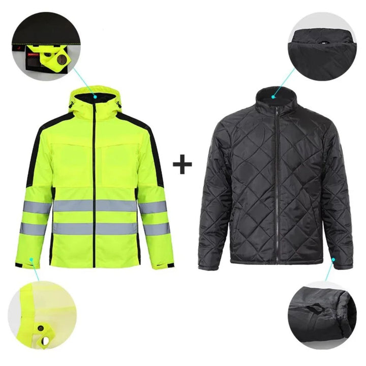 CALORA_ Duratex | Winter Werkpak met Afneembare Katoenen Voering