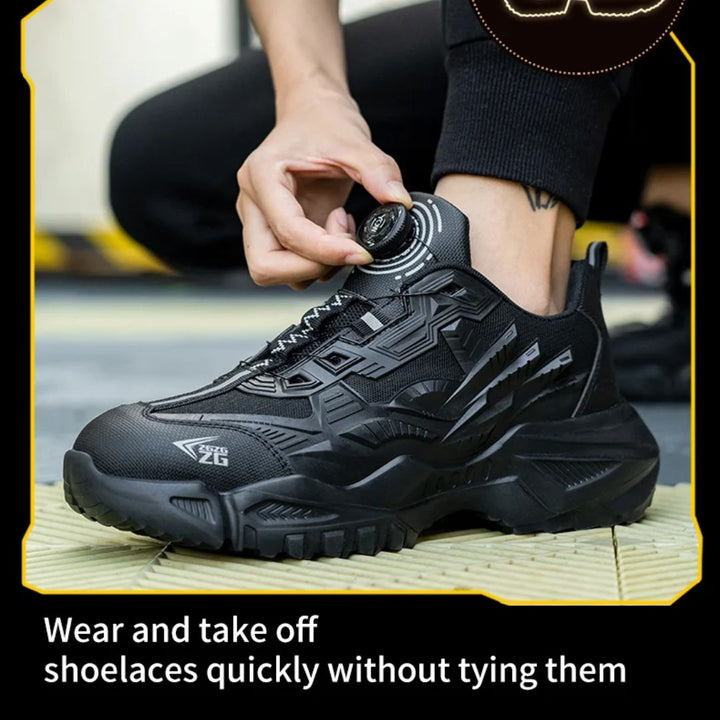 CALORA_ Desctructor | Veiligheidswerksneakers - Anti-plet en Prikbestendig