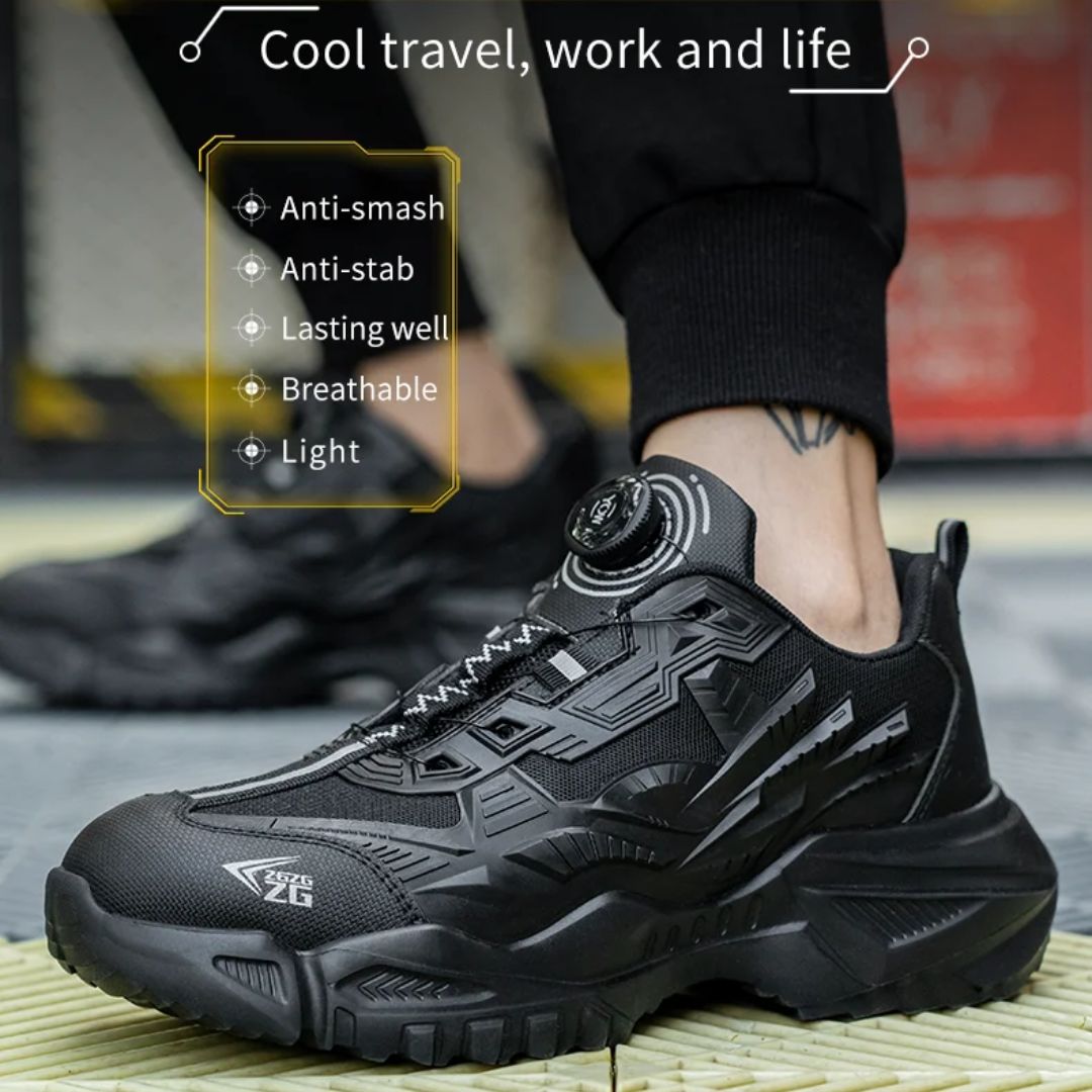 CALORA_ Desctructor | Veiligheidswerksneakers - Anti-plet en Prikbestendig
