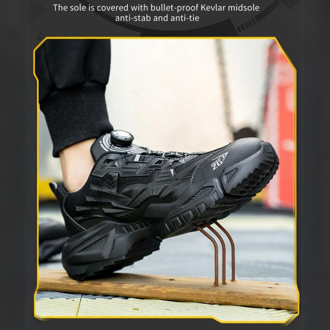 CALORA_ Desctructor | Veiligheidswerksneakers - Anti-plet en Prikbestendig