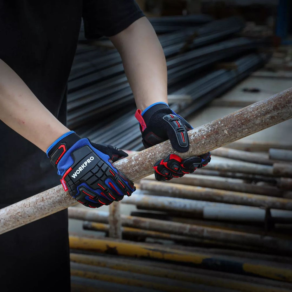 CALORA_ ProtecGear WorkPro | Zware Veiligheid Werkhandschoenen met Touchscreen