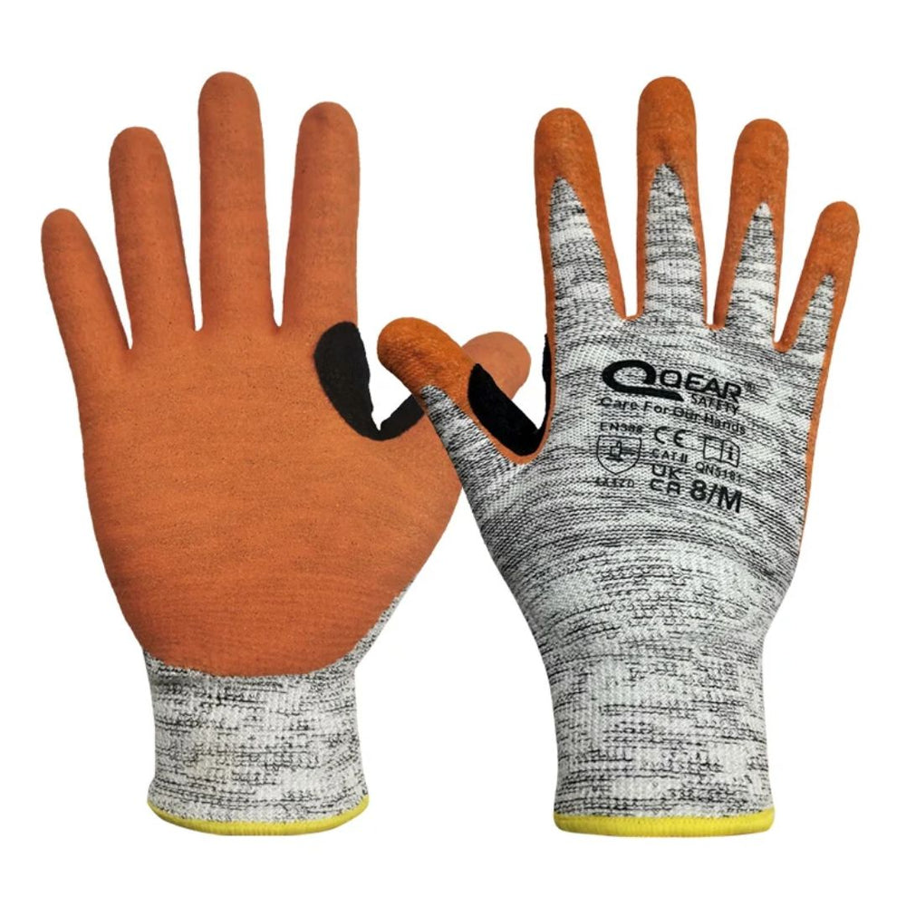 CALORA_ Duratex | Beschermende Werkhandschoenen - Nitril Palm Gecoat, Antislip, Flexibel