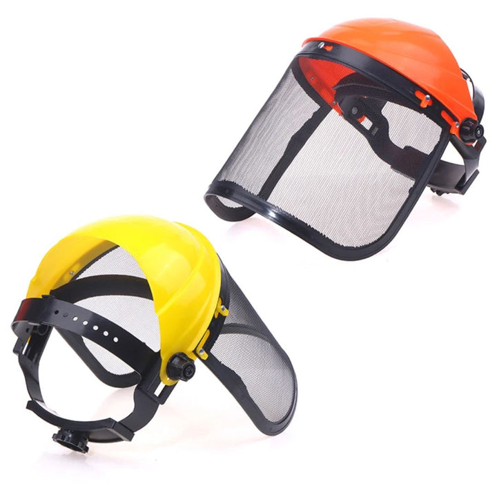 CALORA_ ProtecGear | Veiligheidshelm met Volledig Gezichtsmasker van Gaas