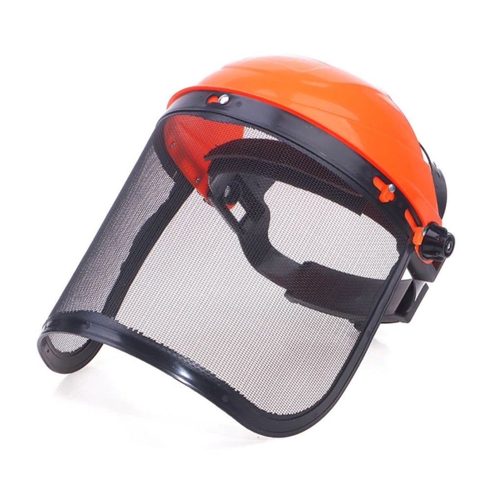 CALORA_ ProtecGear | Veiligheidshelm met Volledig Gezichtsmasker van Gaas