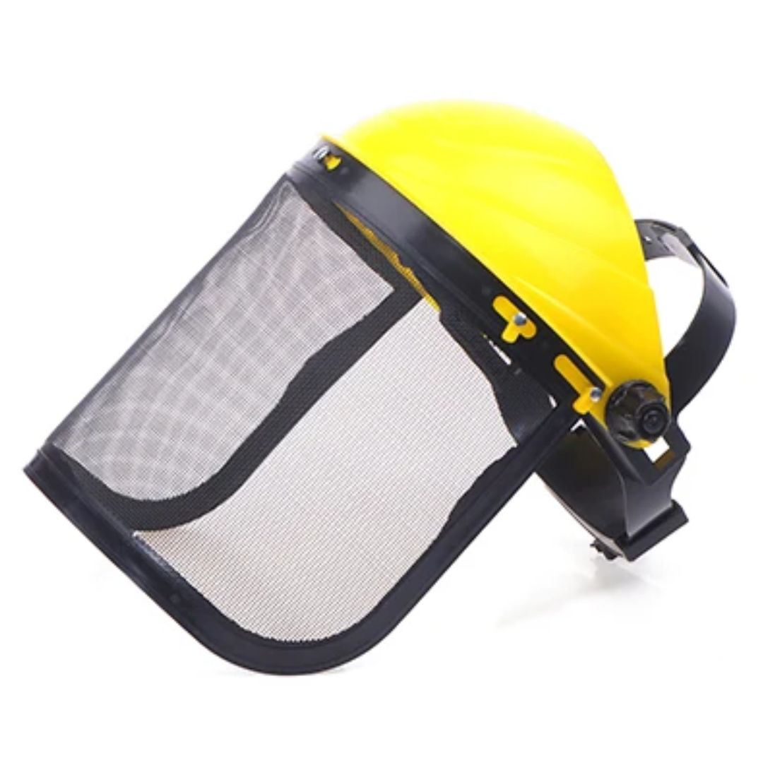 CALORA_ ProtecGear | Veiligheidshelm met Volledig Gezichtsmasker van Gaas