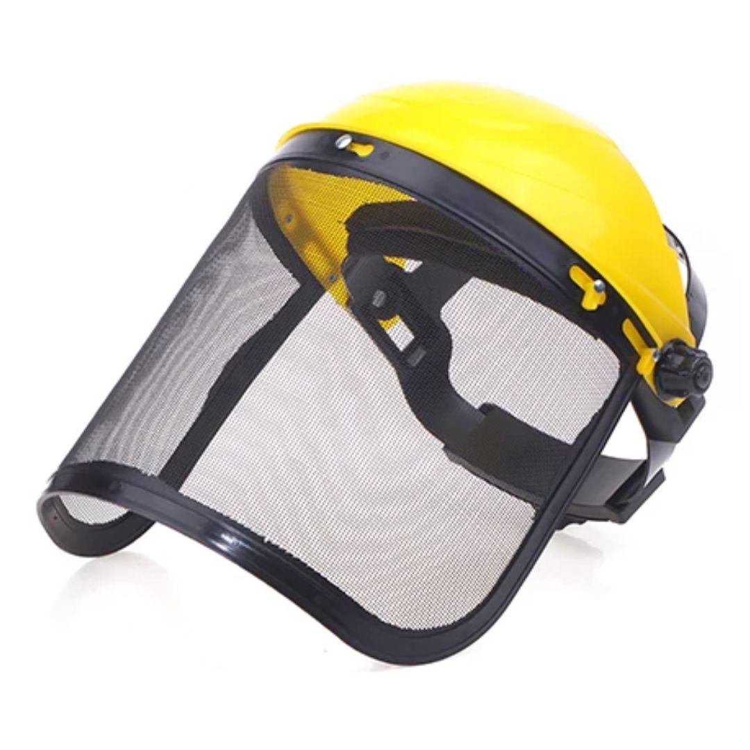 CALORA_ ProtecGear | Veiligheidshelm met Volledig Gezichtsmasker van Gaas