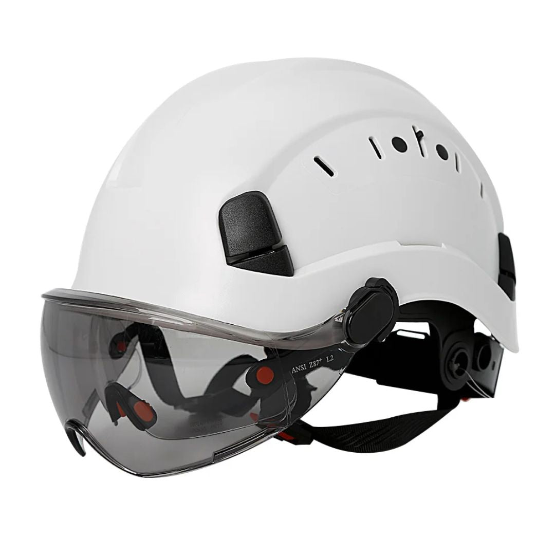 CALORA_ ProtecGear | Veiligheidshelm met Ingebouwde Vizier
