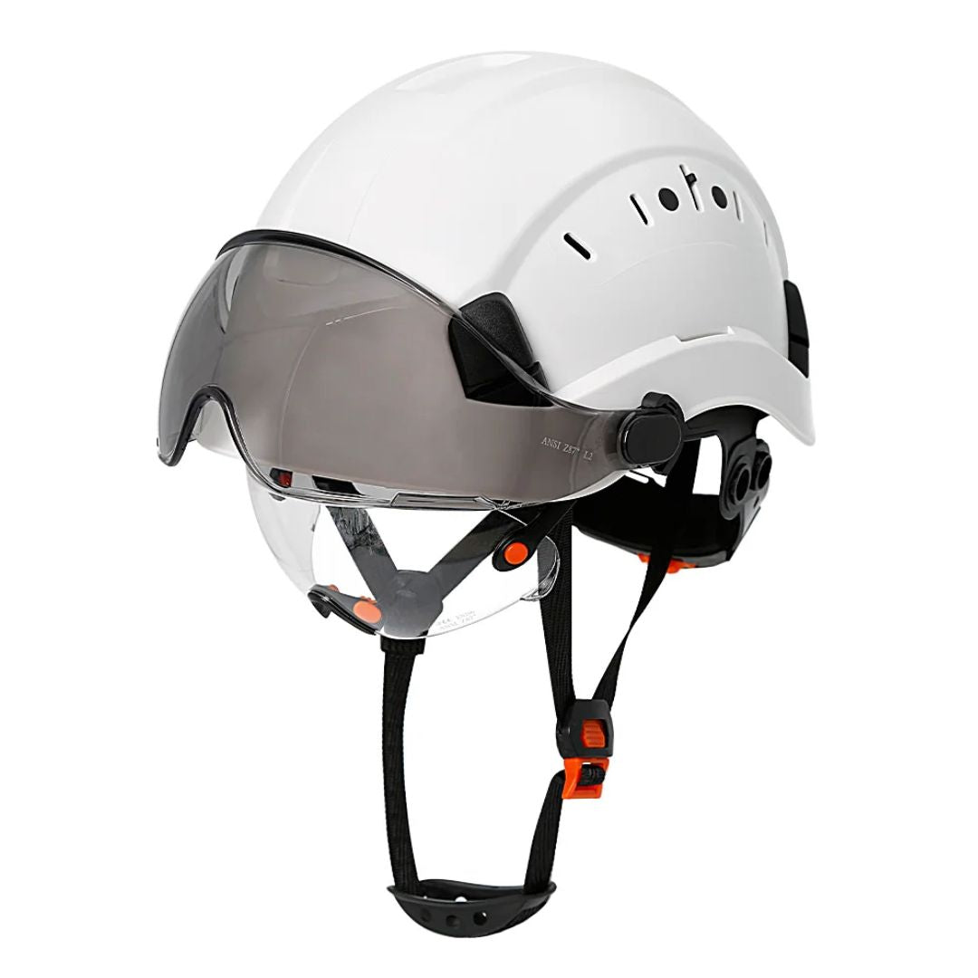 CALORA_ ProtecGear | Veiligheidshelm met Ingebouwde Vizier