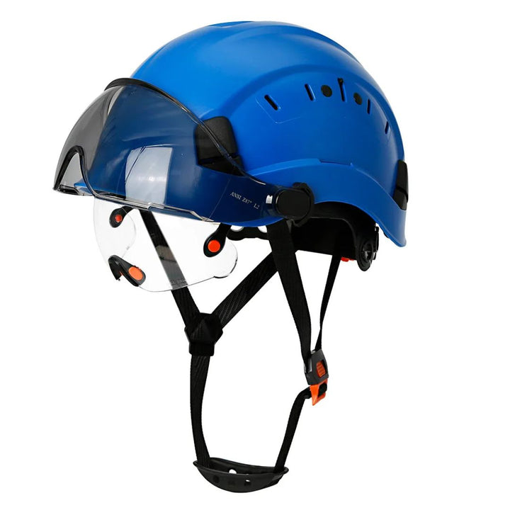 CALORA_ ProtecGear | Veiligheidshelm met Ingebouwde Vizier