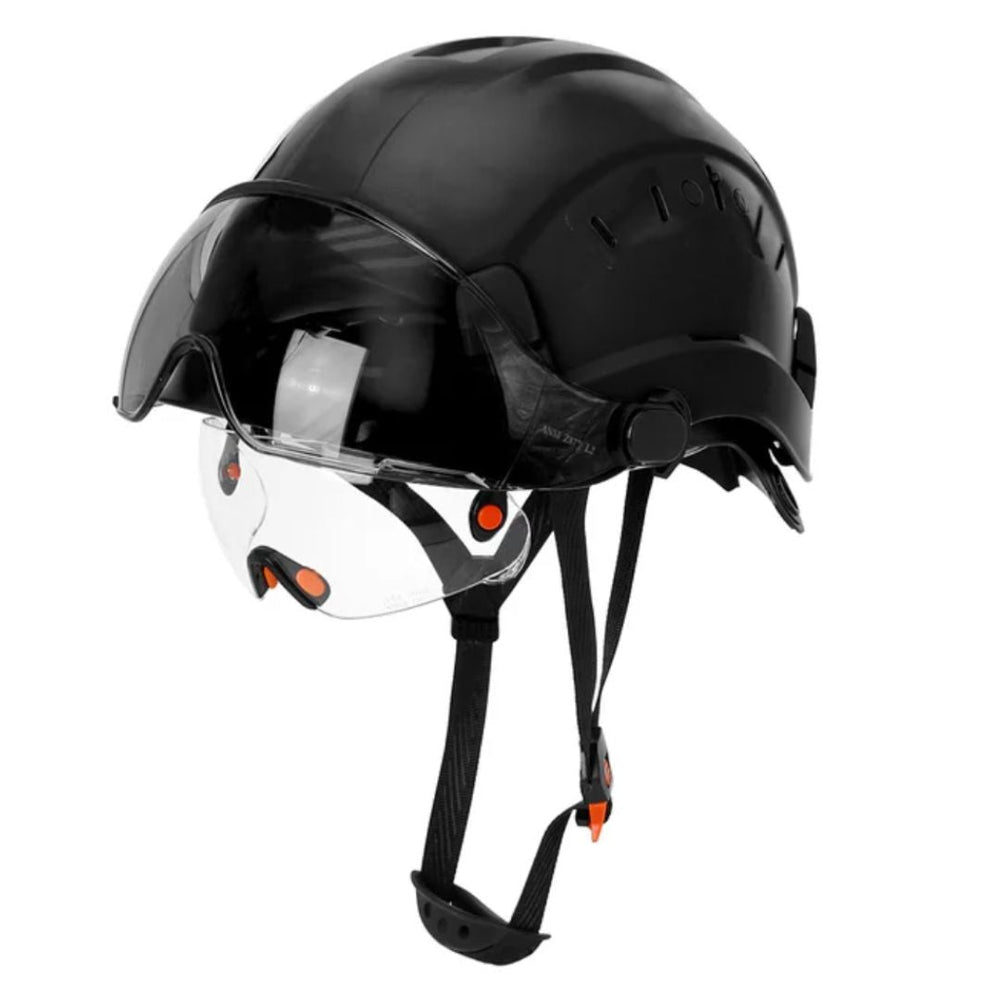 CALORA_ ProtecGear | Veiligheidshelm met Ingebouwde Vizier