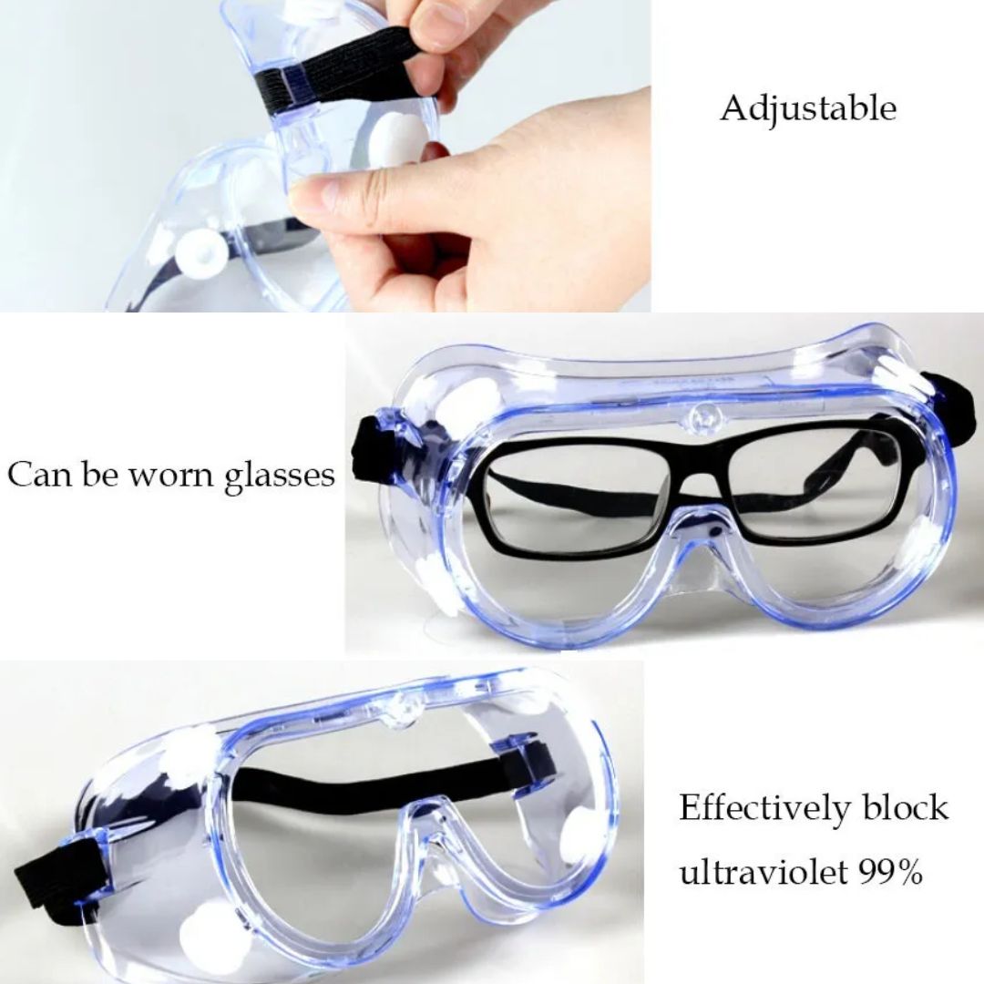 CALORA_ ProtecGear Veiligheidsbril - Slagvast, UV-Beschermend