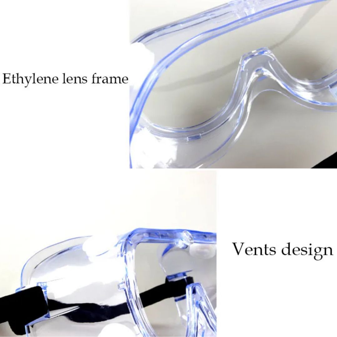 CALORA_ ProtecGear Veiligheidsbril - Slagvast, UV-Beschermend