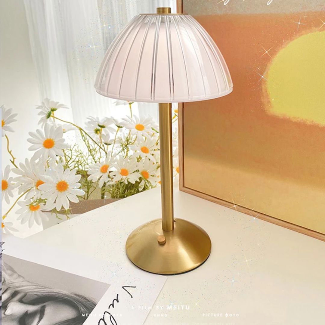 CALORA_ Hinkleyon | Vintage Charme Retro Bar Oplaadbare Bureaulamp