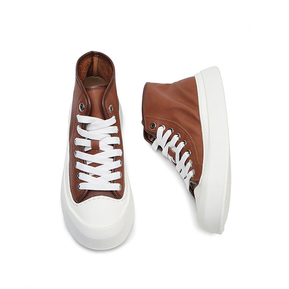 Durand | Halfhoge Canvas Schoenen