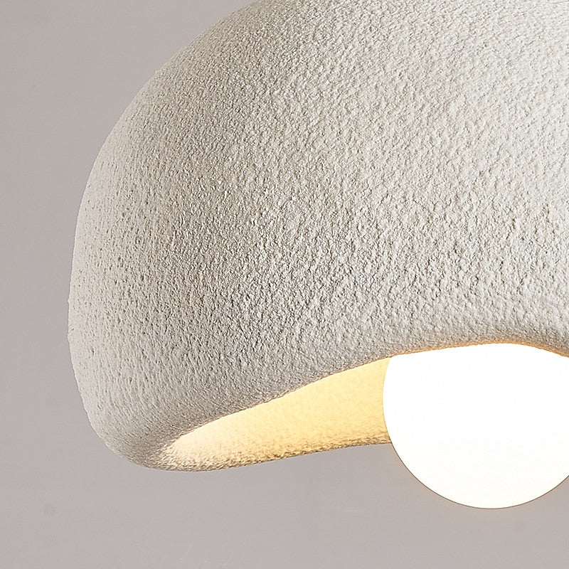 CALORA_ Cloud Linear Wabi-sabi Hanglamp - Glas en Metaal, 1 Fitting E27