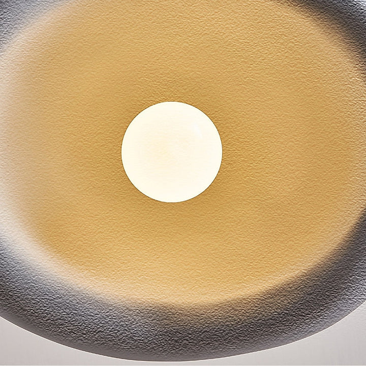 CALORA_ Cloud Linear Wabi-sabi Hanglamp - Glas en Metaal, 1 Fitting E27