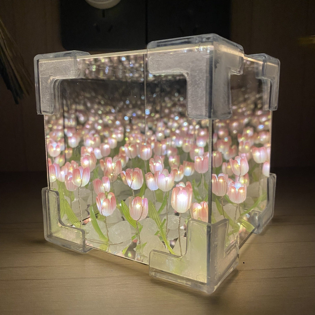 CALORA_ Infinity Bloom Tulip Lamp voor Magische Verlichting