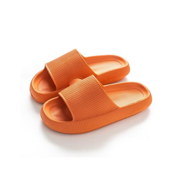 Adana | Comfy Wolk Slippers - Oranje - #Calora#