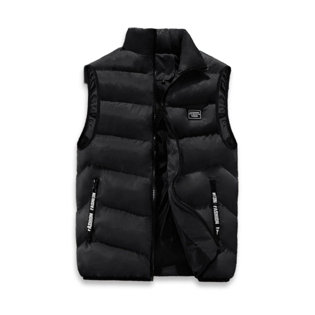 Alexander | Stijlvol Gewatteerd Designer Bodywarmer - Rood - #Calora#