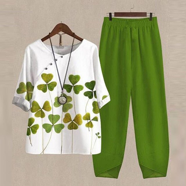 Amorelle | Comfortabele Zomerset - Vlinders Groen - #Calora#