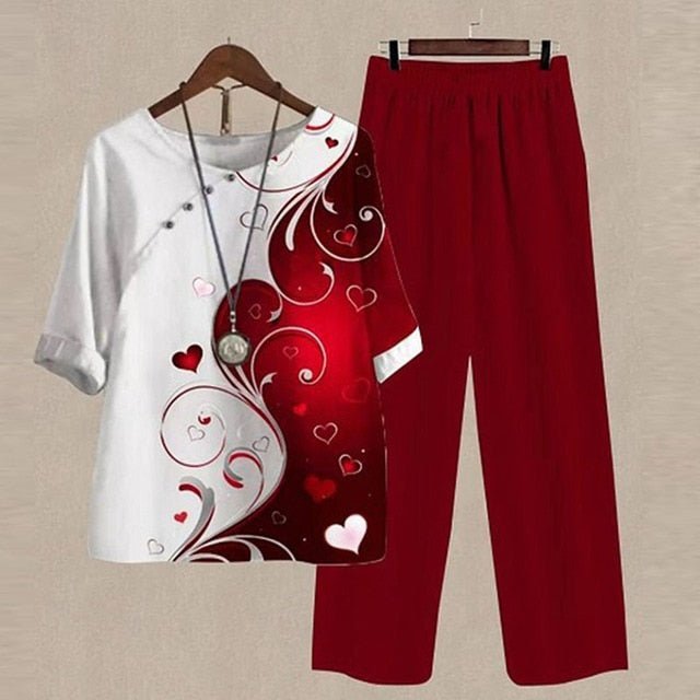 Amorelle | Comfortabele Zomerset - Rood - #Calora#