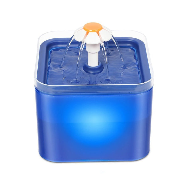 Aquadrink | Led Dieren Water Fontein - Blauw - #Calora#